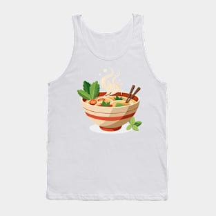 Delicious Vietnamese Pho Bowl Tank Top